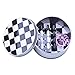 Ycyan 1 Set Nail Tips Practice Display Stand Magnetic Stuck Crystal Holder Chessboard Design for False Nails Tips