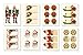 Cavallini Decorative Stickers Vintage Christmas, Assorted