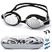 SIXBOX Swim Goggles leak free anti UV lens adjustable shoulder strap Triathlon Swimming Goggles Anti fog nose clip, Ear adult male, Female, Kids,Youth