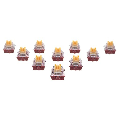 GK GAMAKAY Phoenix Linear Silent Keyboard Switch with LED Diffuser for ...