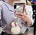 iPhone 7 Plus Mirror Case,Cartoon Cat Ring Holder Mirror Cover Ultra Thin Slim Soft TPU Phone Case For iPhone 7 Plus 5.5 inch,Siliver