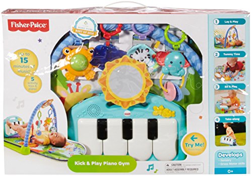 fisher price piano playmat