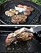 Grill Mat Set Of 3 - 100% Non-Stick Grilling Accessories & BBQ Grill Mat - Easy to Clean and Reusable - Works on Gas, Charcoal, Electric and More - 15.75 x 13 Inch