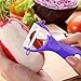 Lovkitchen 7-Piece Multi Color Ceramic Cutlery Rustless Kitchen Knives with Fruit Peeler Set