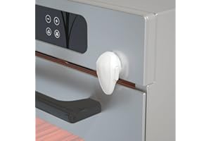 SAFELON 1 Pcs Child Safety Oven Lock, Kitchen Safety Oven Door Lock for Babies & Toddlers (White)