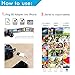 CF Card Reader For iPhone iPad mini air SD/TF/CF Card Adapter Trail Game Camera Viewer for iPhone 7 Plus/7/8/X/6s Plus/6s/6 Plus Support iOS 11.3 and Before No App Required Plug and Play