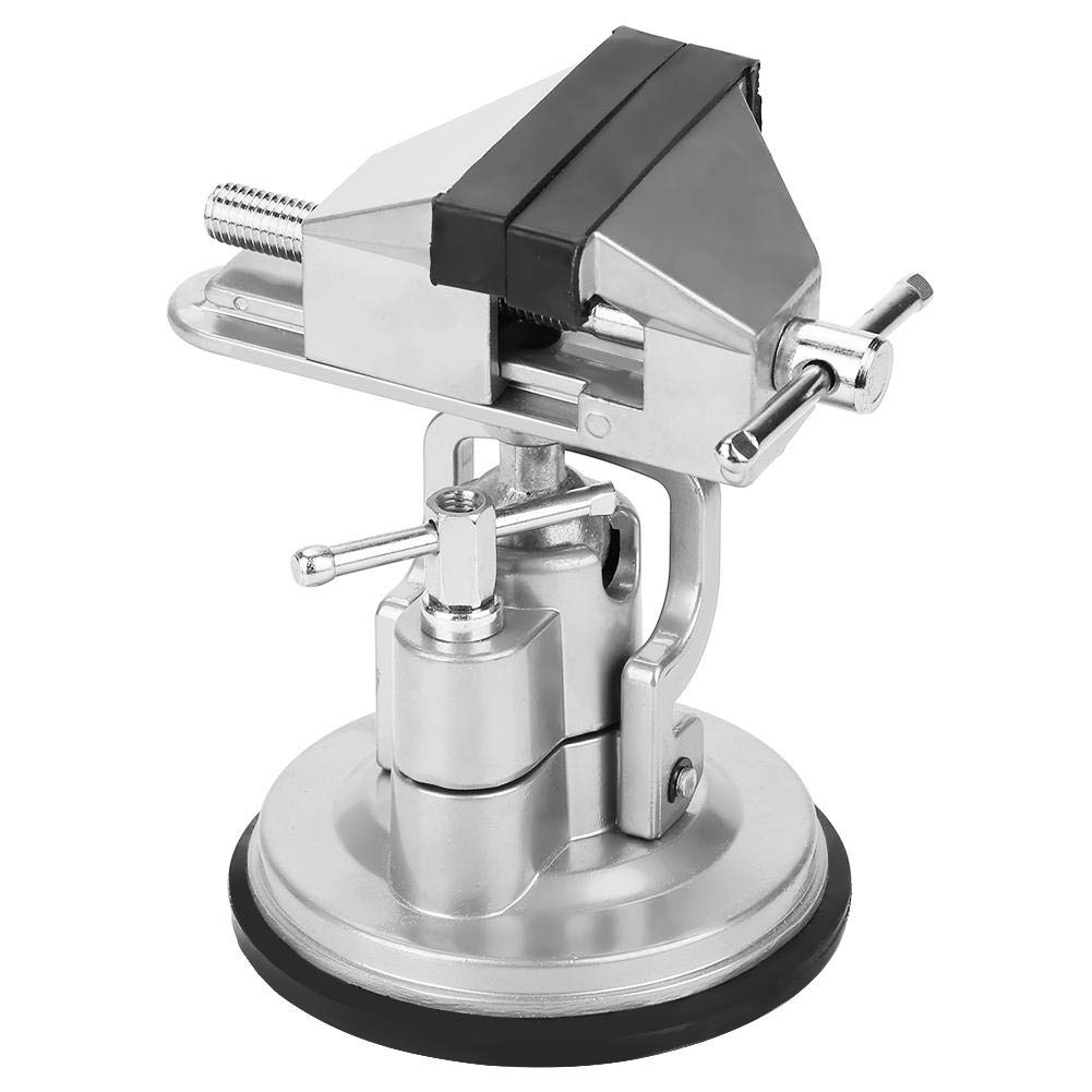 Vice Working Table Clamp Vise, Universal Table Bench Vise Working Clamp Swivel Rotating DIY Craft Tool