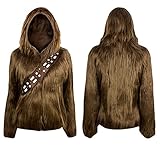 Star Wars I Am Chewbacca Furry Juniors Hoodie (Medium)