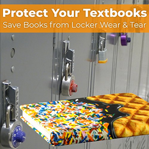 image for Eucatus Stretchable Book Cover Design Packs. Fits Most Hardcover Textb