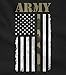 Tstars 4th of July Shirts for Men Memorial Day Faith Army USA American Flag Mens Patriotic T-Shirt Medium Black