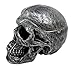 Ebros Death Curse Gothic Metallica Human Skull Ashtray Resin Figurine Day Of The Dead Halloween Spooky Decor Cigarette Ashtray With Lid