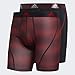 adidas Men's Sport Performance Climalite Boxer Brief Underwear (2 Pack)