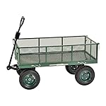 Sandusky Lee CW4824 Muscle Carts Steel Utility Garden Wagon, 1000 lb. Load Capacity, 21-3/4" Height x 48" Length x 24" Width