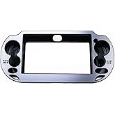 OSTENT Colorful Aluminum Metal Skin Protective Cover Case for Sony PS Vita 1000 PSV1000 Console Color Silver