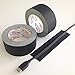 Gaffers Tape Solutions Matte Black Gaffer Tape, 2-Inch x 30-Yards, Non Reflective Black