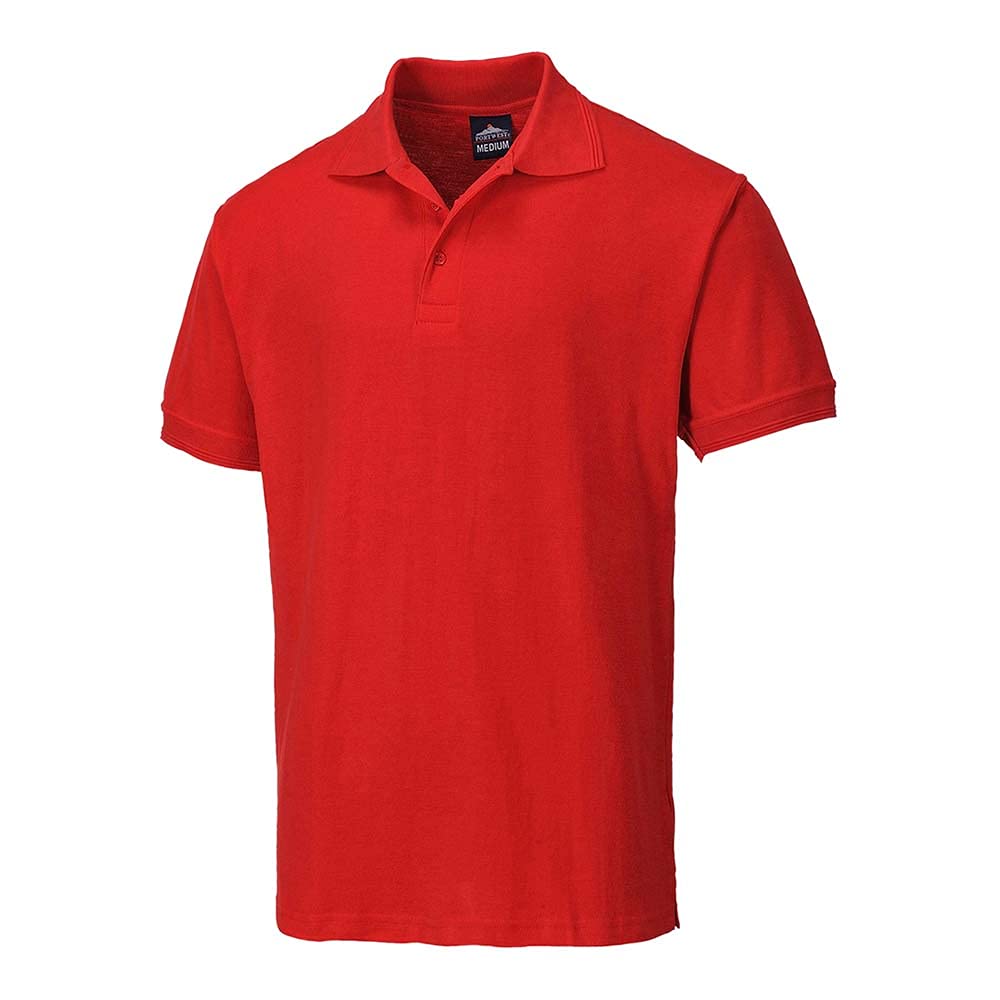Stalwart A762-XL Polo Shirt, Red, X-Large