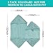 Turquoize 2 Pack Microfiber Pet Bath Towels Chenille for Cleaning Dogs & Cats - Large 32