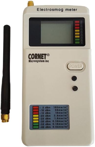 EMRSS Cornet ED85EXS RF Meter: Super Wide Bandwidth RF Power Meter (1MHz - 8 GHz) with Sound Signature Function and SMA Connector