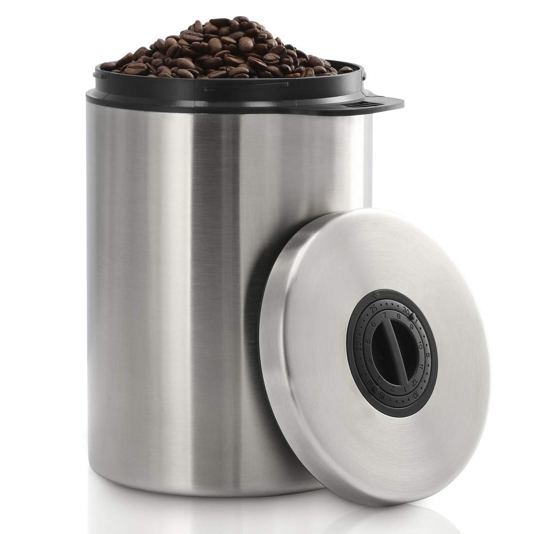 Xavax Stainless Steel Container for 1 kg of Coffee Beans or Tea