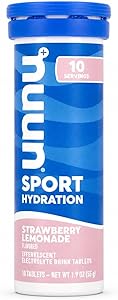 Nuun Hydration Strawberry Lemonade, 10 Tablets