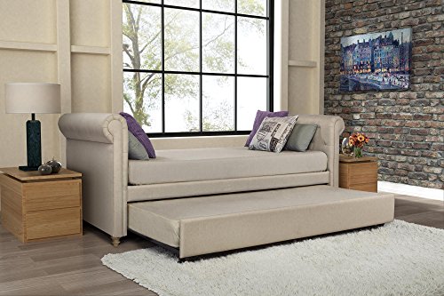 Classic Modern Upholstered Daybed and Trundle - Image 4