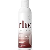 Rho Nutrition Liposomal Methylfolate 5-MTHF + B12 Complex Liquid Supplement | High Absorption Formula, Methylfolate &amp; B12, Methylation, Energy &amp; Mood Support, 30 Servings