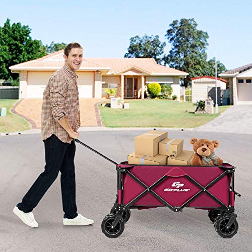 1 Goplus+Collapsible+Folding+Utility+Shopping
