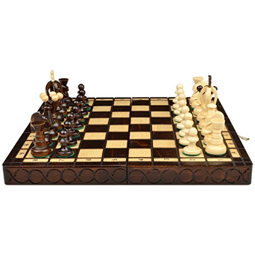 "King's" European International Chess Set - 11.8"