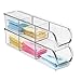iDesign Linus Tea Place Cabinet Organizer, 6 Section