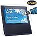 CAVN 2-Pack Screen Protector Compatible with Echo Show Tempered Glass, Full Coverage High Definition Screen Cover Saver Guard Scratch-Resistant, Bubble-Free, Easy Installation