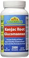 Konjac Root 2000 mg per serving 180 Vcaps by Nova Nutritions (Also Known as Glucomannan root)