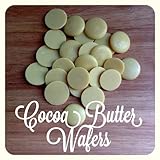 Cocoa Butter Wafers Unrefined Organic Food Grade Raw Fresh Pure Natural 4 oz