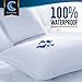 CushyBeds Smooth Zippered Pillow Protector 100% Waterproof
