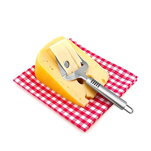 image for Torubia Stainless Steel Cheese Slicer Grater Non-Stick Cake Planer Pas