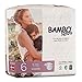 Bambo Nature Eco Friendly Premium Baby Diapers for Sensitive Skin, Size 6 (35-66 Lbs), 132 Count (6 Packs of 22)