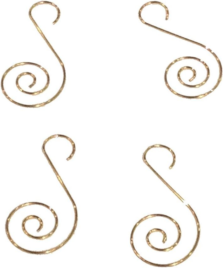 Ornament Hooks - Kurt Adler Gold Ornament Hooks 60 Pieces