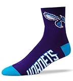 NBA Charlotte Hornets Team Color Quarter Length Socks-Large
