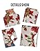 IRISIE Women Slim Embroidered Printed Mock Neck Long Sleeve Bodysuit
