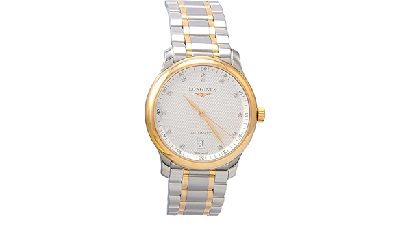Longines Master Chronograph 40mm silver dial \u0026 leather strap L26294785