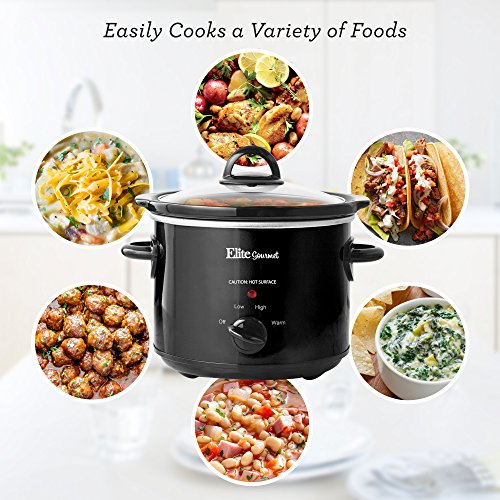 Elite Gourmet MST-350B Slow Cooker - Image 3