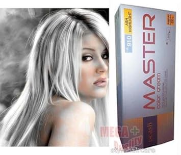 Dcash Permanent Hair Dye Color Cream Super Color Ha 910 Ash Gray