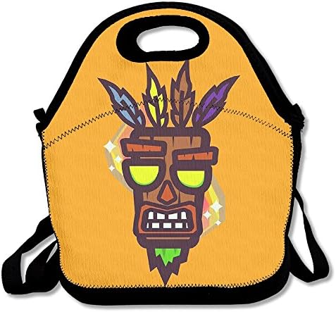PPAP3 Customized Crashbandicoot Akuaku Lunch Tote Bag With Adjustable Straps