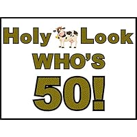 Oversize Planner by ABI Digital Solutions 50th Birthday HOLY Cow Look Who