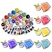 LFM Wax Dye-DIY Candle Dye-Dye Flakes for Candle Making Dye Kit-Soy Dye for Candle Molds-26 Dye Colors-0.15 Ounce Each Color