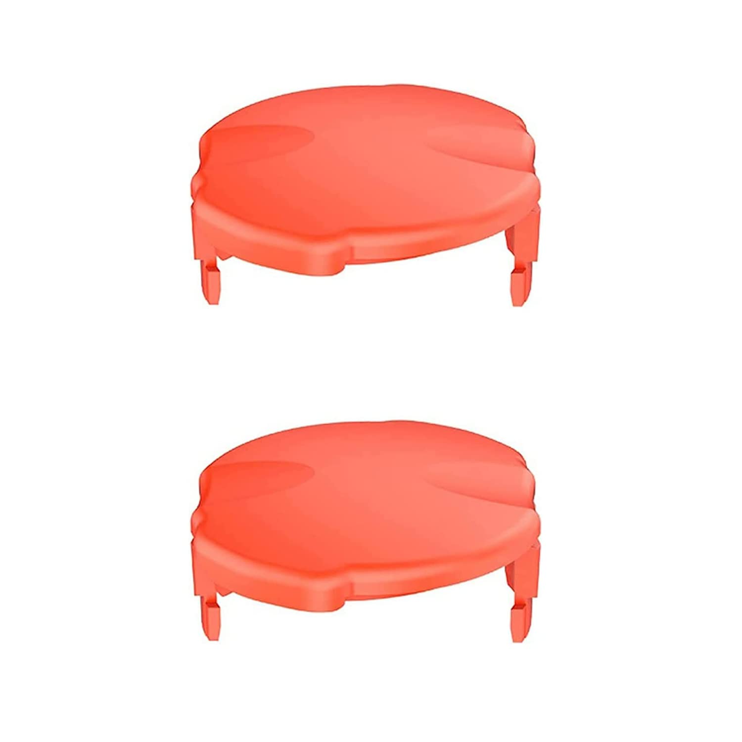 MOECSHSY FLY060 & 505513590 Trimmer Spool Cover Cap, Durable Spool Cap for Flymo Compatible with Flymo Contour XT Contour 500 Spool Cover Caps Replacement 2 Pack