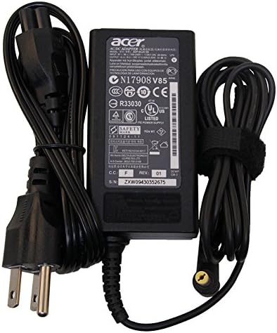 Acer 65W Aspire E5 ES1 E5-511P E5-521 E5-522 E5-551 E5-571 E5-571P E5-573G E5-573T E5-574G E5-575G ES1-111M ES1-411 ES1-511 ES1-512 ES1-521 ES1-711 Power Charger Adapter Cord