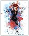 Black Widow Poster Collection -Scarlett Johansson as the Great Avenger in our Wall Art Movie Print Series - Set of 4 8x10 Photos
