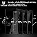 Vintar 3D Full Coverage Privacy Screen Protector Compatible iPhone 8 Plus/iPhone 7 Plus, 9H Anti-Spy Tempered Glass Screen Protecto