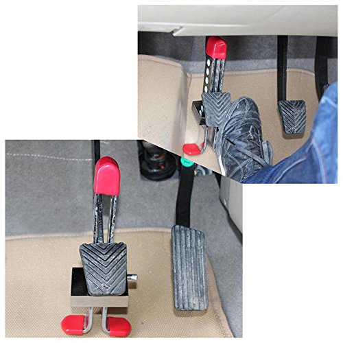 AUXMART Anti-theft Device Stainless Steel Clutch Lock Car Brake Lock - Thumbnail 4