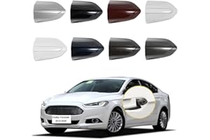GOHOLY Car Exterior Door Handle Key Hole Trim Cover CapCompatible With Ford Fusion 2013 2014 2015 2016 2017 2018 2019 2020 DS7Z 54218A15-DC Door Handle Accessories Lock Cap Silver Without Electroplating